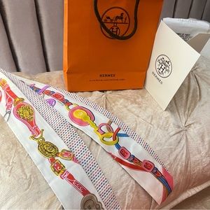 Hermes Scarf  Twilly 5 x 165 cm silk